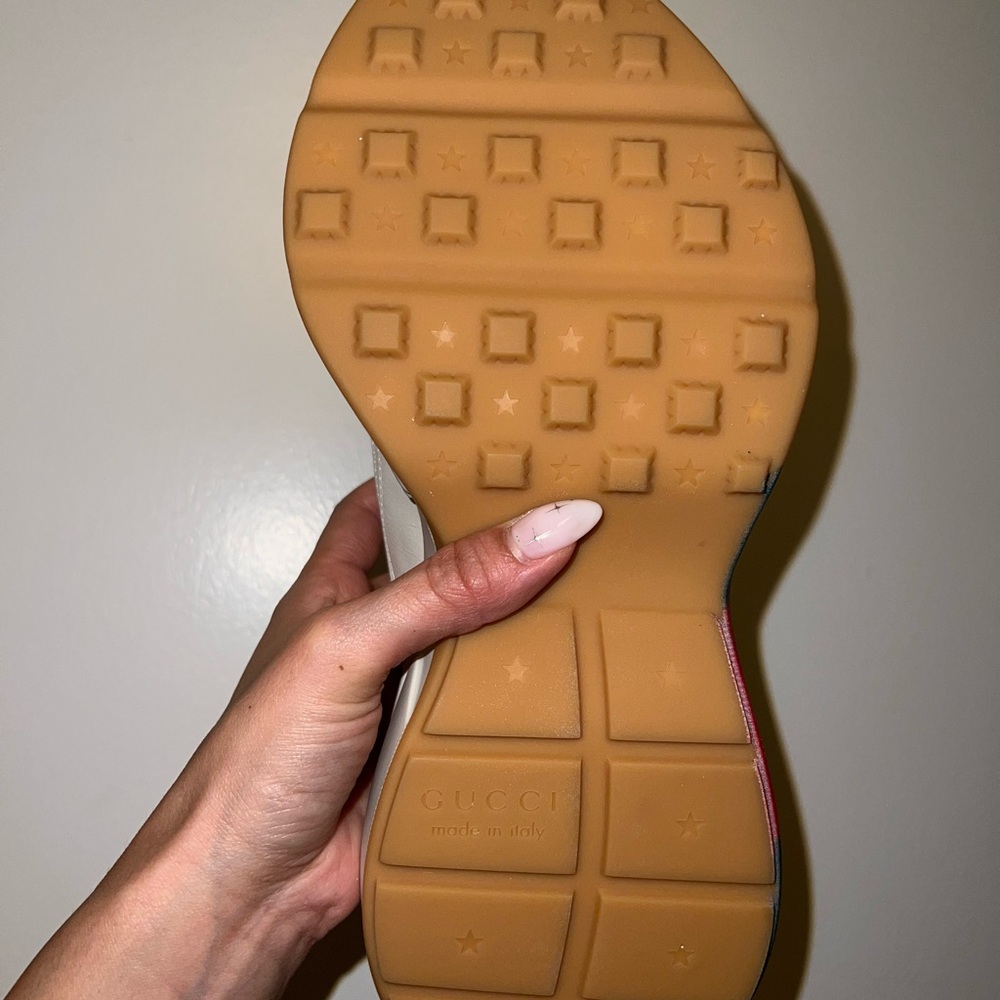 Gucci Apollo mystic white Leather Sneakers - Picture 12 of 14